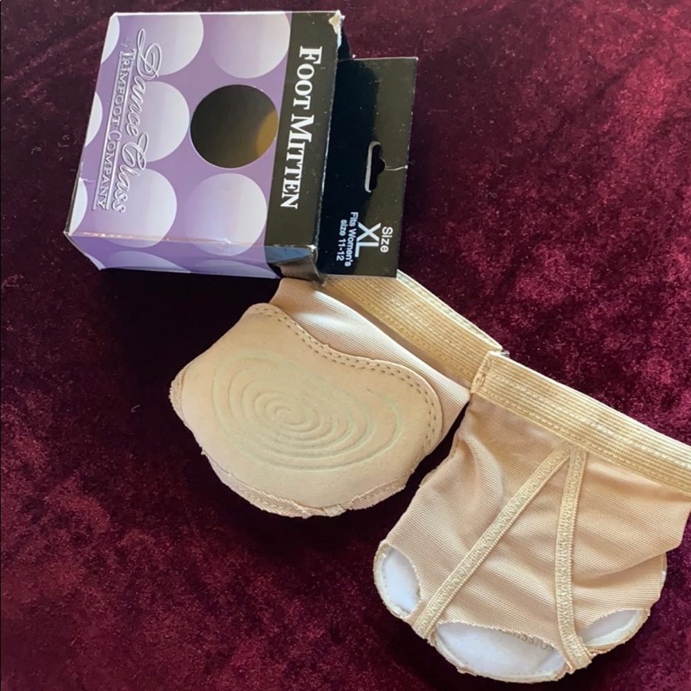 Dance Trimfoot Foot Mitten Ballet XL 10 11 12